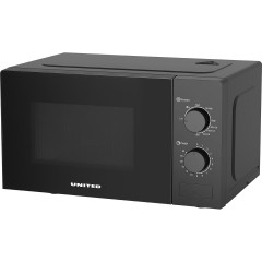 United MWO-2803 Φούρνος Μικροκυμάτων με Grill 20lt Μαύρος United MWO-2803 Φούρνος Μικροκυμάτων με Grill 20lt Μαύρος